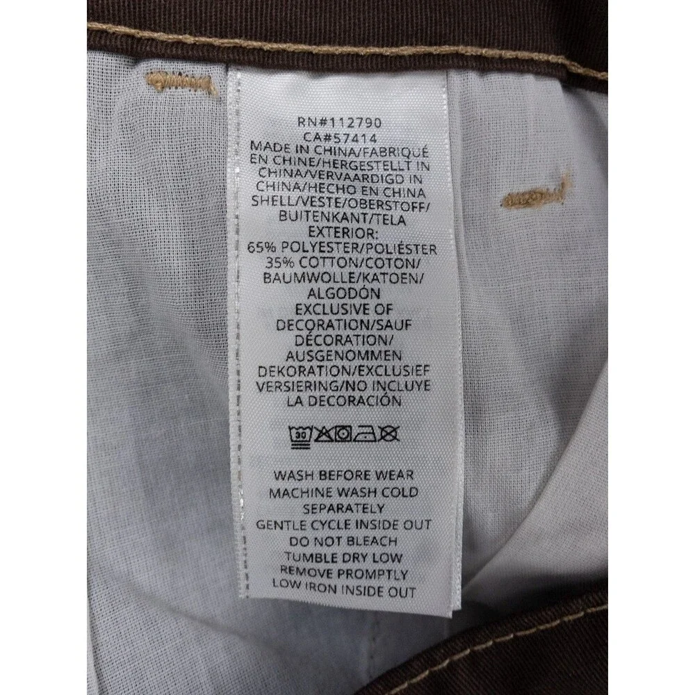 True Religion Cargo Shorts Mens 32 Actual 34 Bracken Brown Logo Outdoor NWT